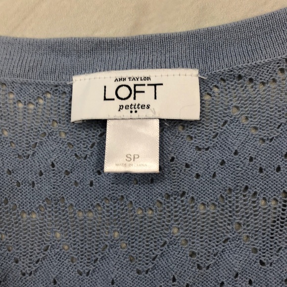 🔥 3 for 15 🔥LOFT Petite Short Sleeve Cardigan - Picture 8 of 8